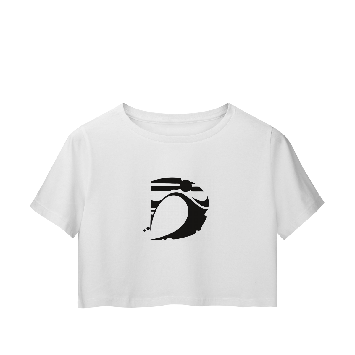 Camisa cropped manga curta Dream Surf