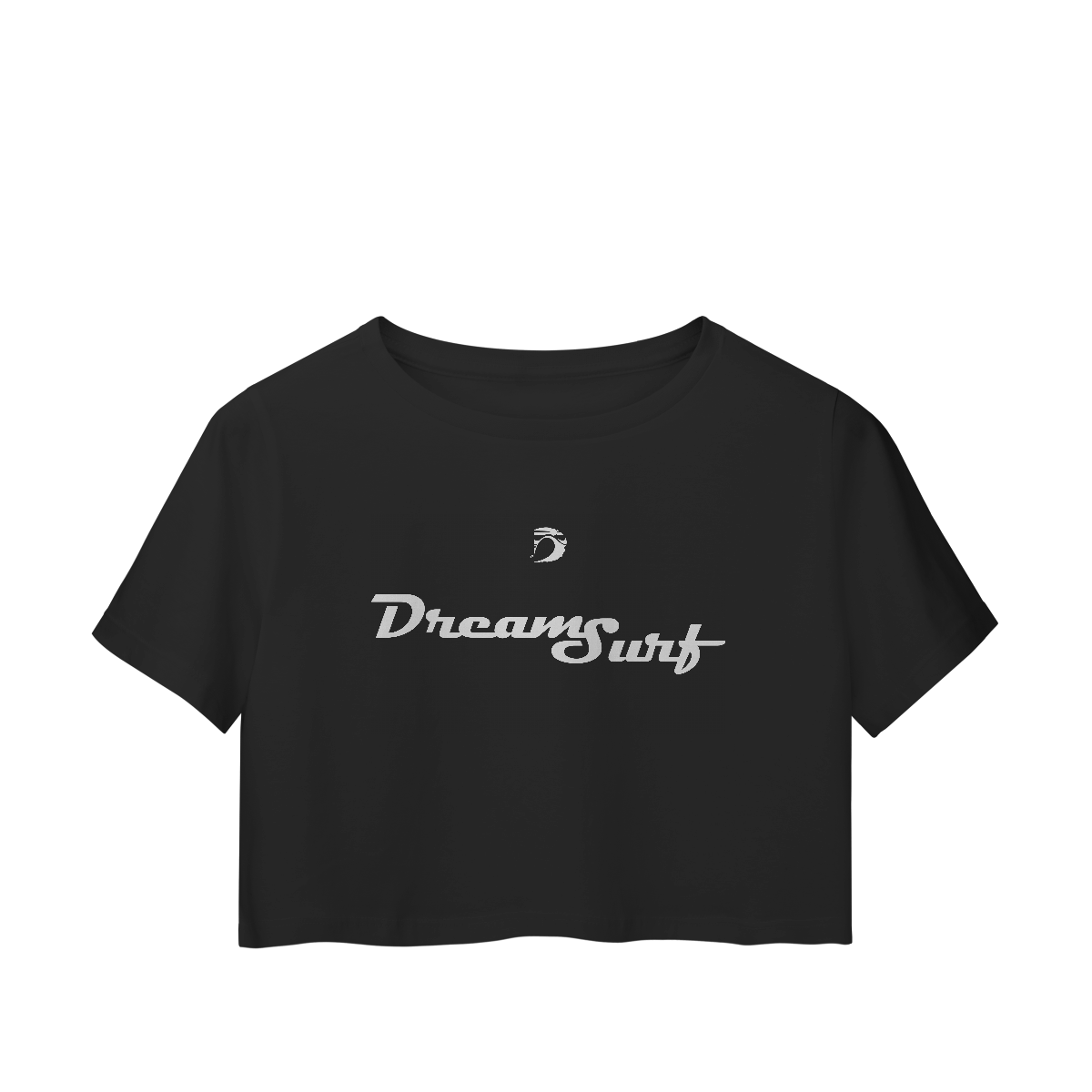 Camisa cropped manga curta Dream Surf