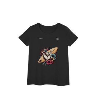 Camiseta Bay long manga curta feminino Dream Surf