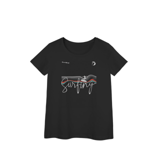 Camiseta baby long manga curta feminino Dream Surf