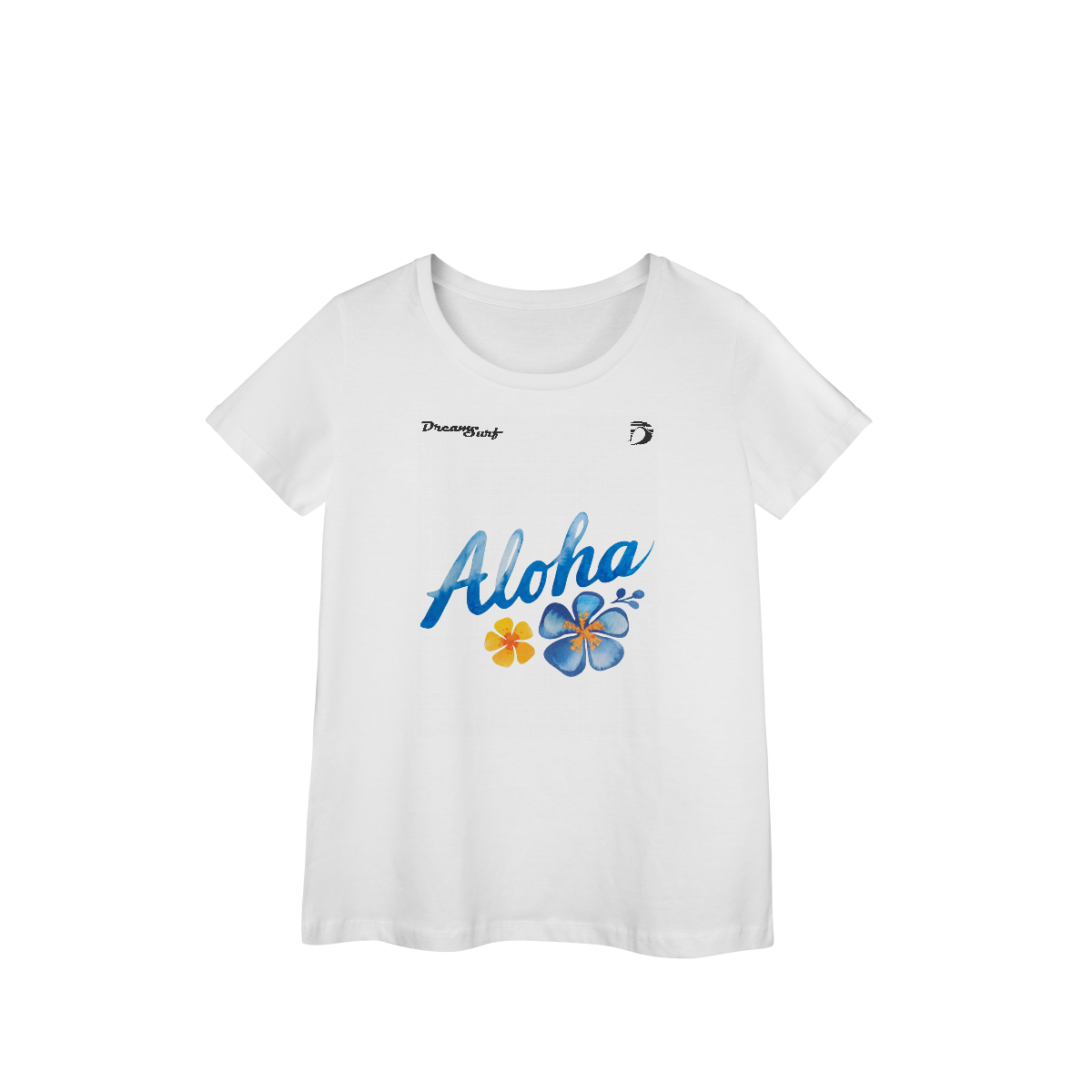 Camiseta baby long manga curta feminino Dream Surf