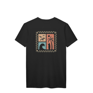 Camiseta manga curta masculino Dream Surf frente e costas