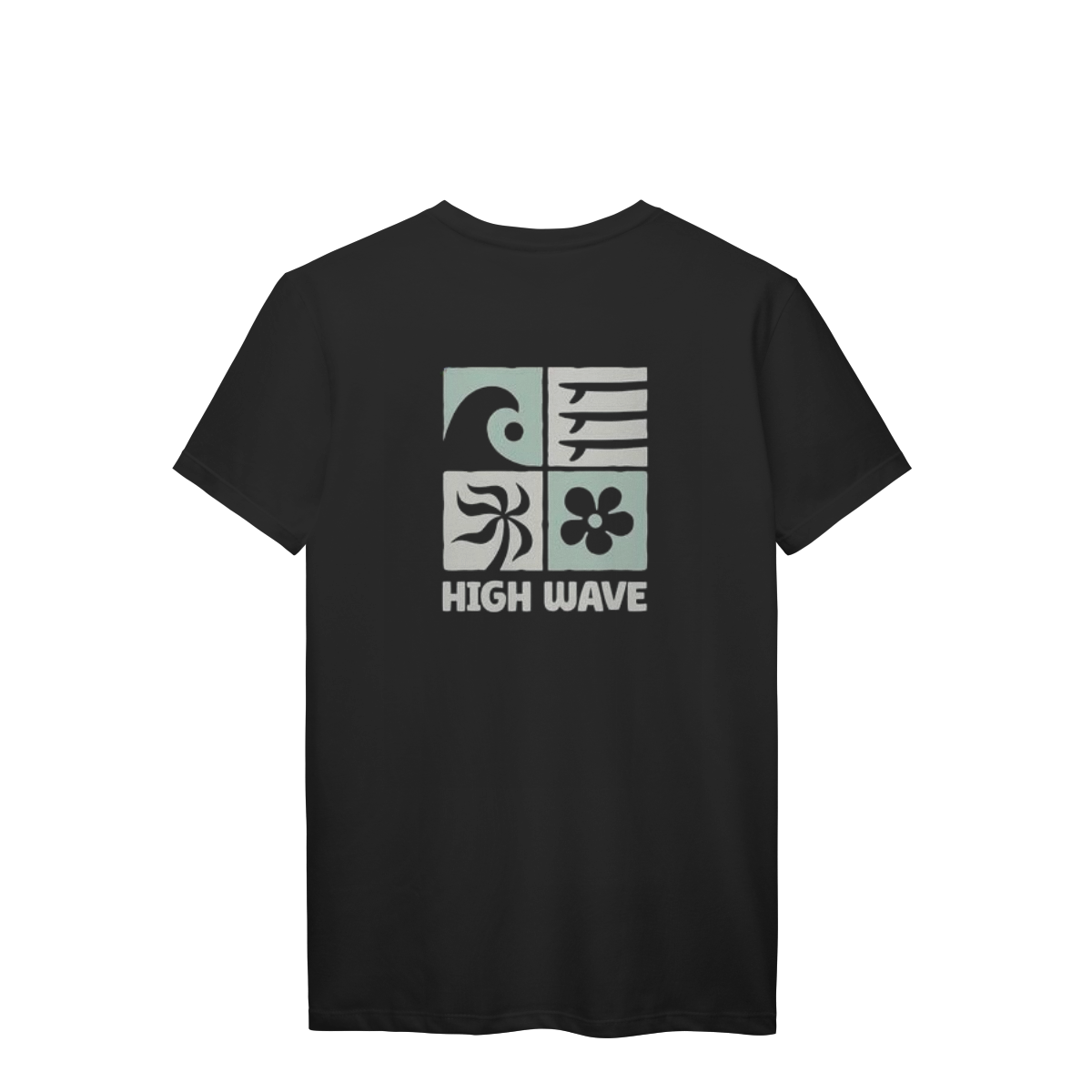 Camiseta manga curta masculino Dream Surf frente e costas