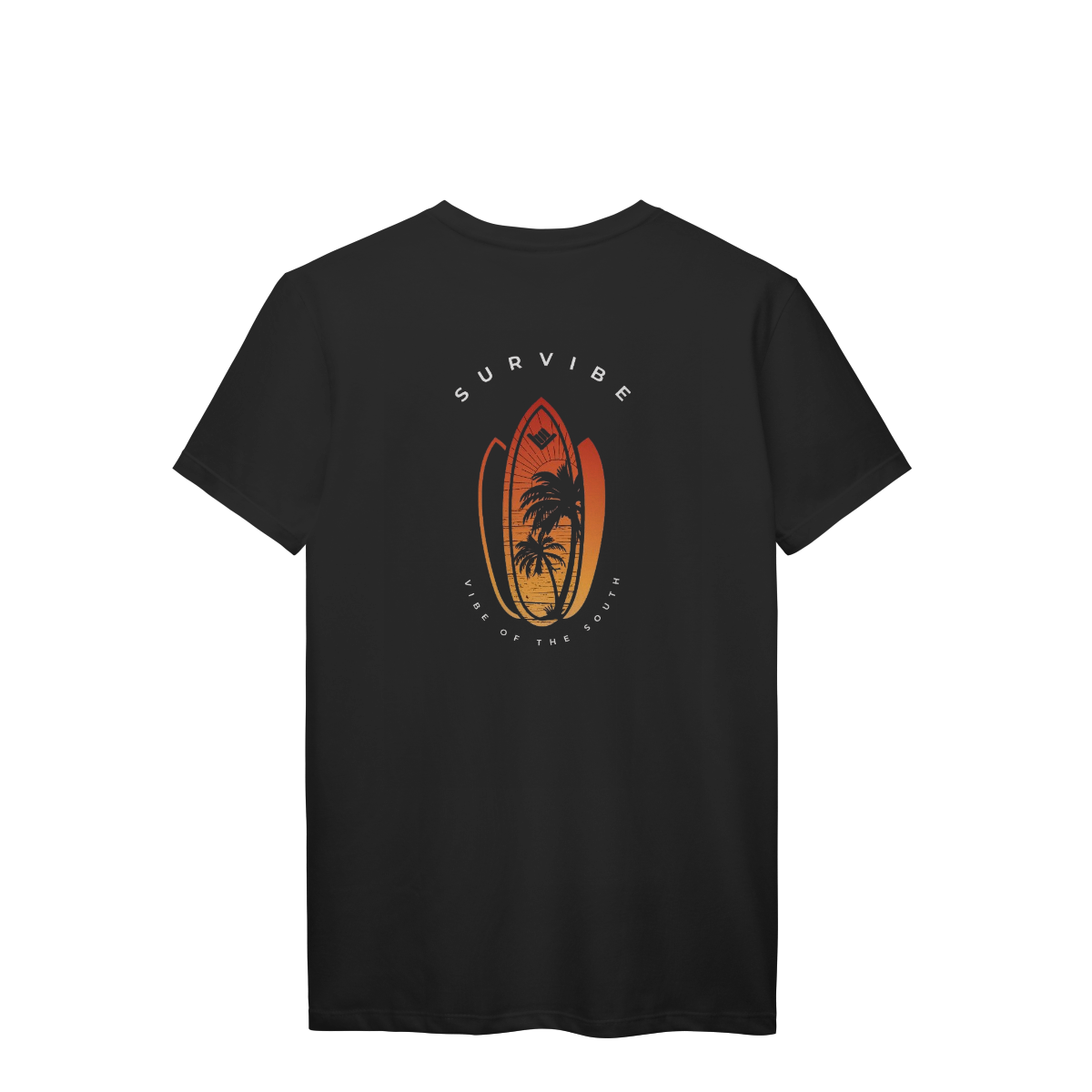 Camiseta manga curta masculino Dream Surf frente e costas