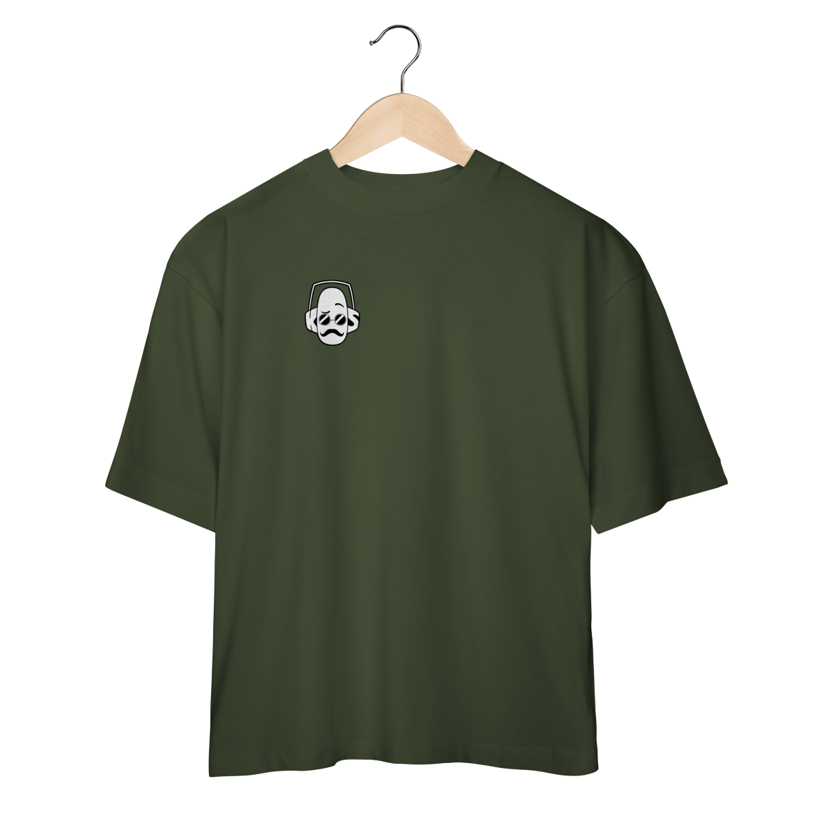 Camiseta KS Escudo no Peito Oversized