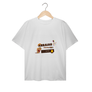 T-Shirt Plus Size Arraiau AdoteDog – Eu Fui