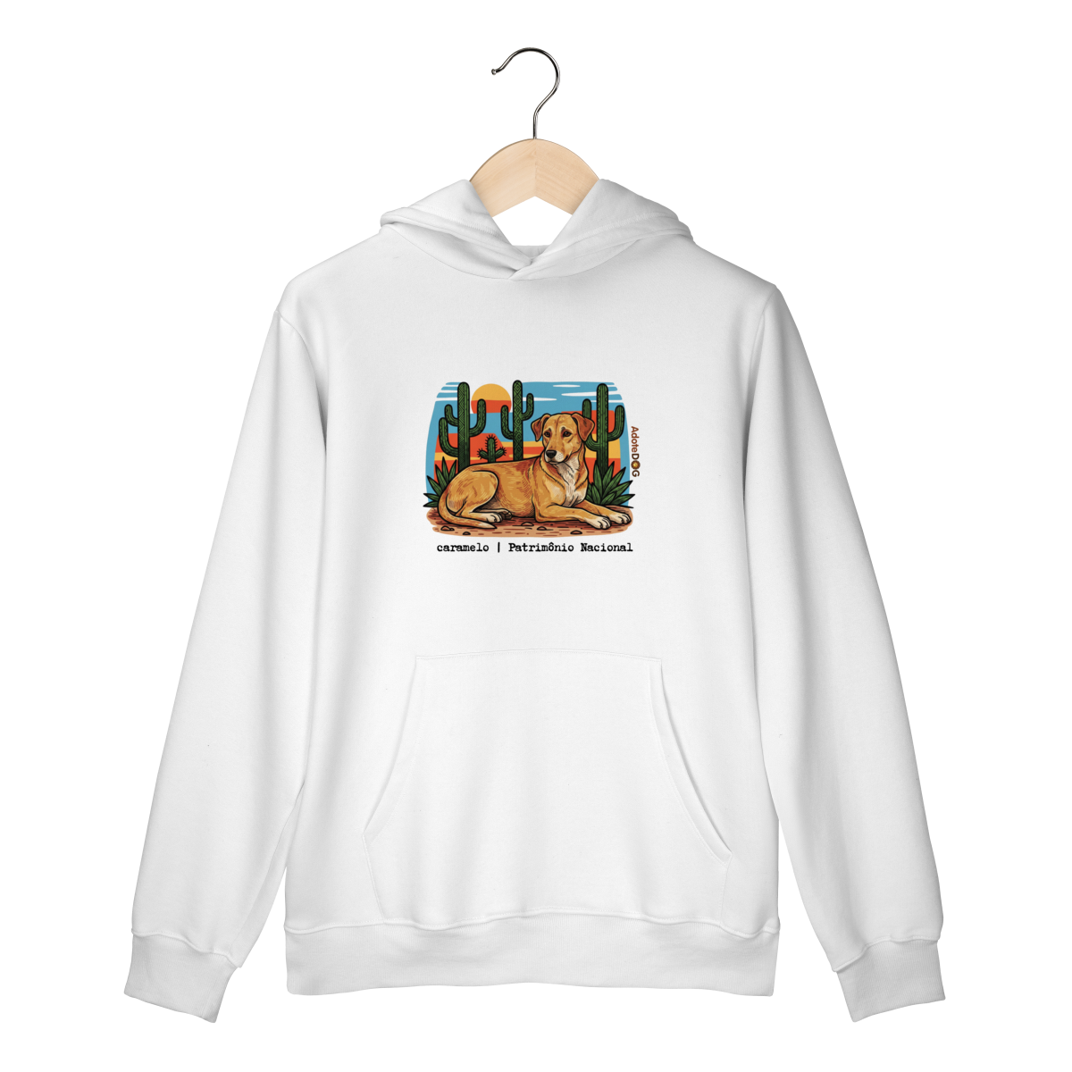 Moletom Prime Canguru - Caramelo