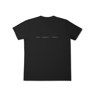 T-Shirt Classic Amor Passeio Cachorro