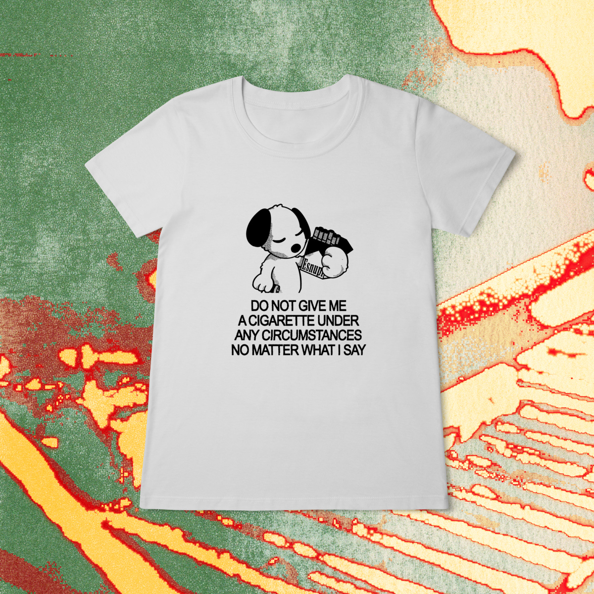 Baby tee DO NOT GIVE ME A CIGARETTE