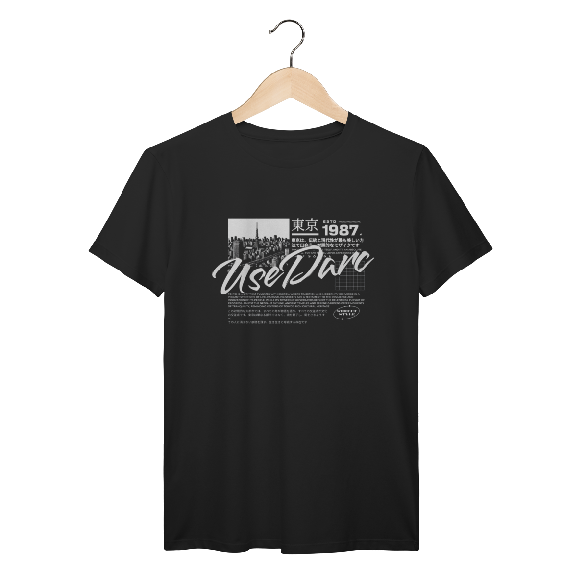 Camiseta UseDarc – Tokyo Street Culture 1987