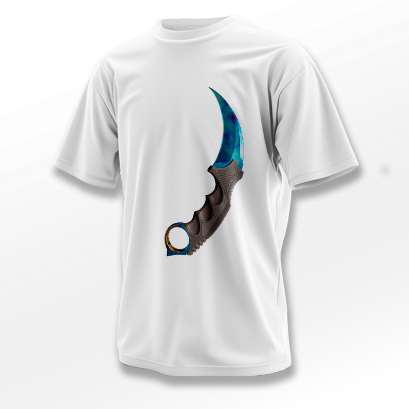 Karambit | Case Hardened - Aquecimento de Aço