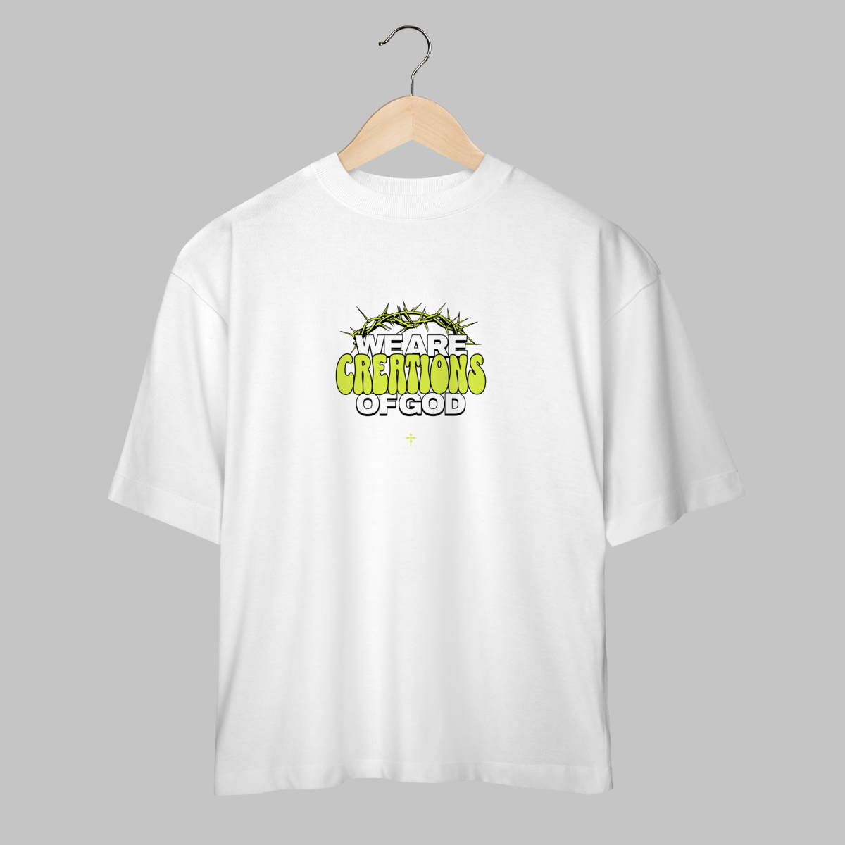 Nome do produto: Camiseta Oversized – Creations of God