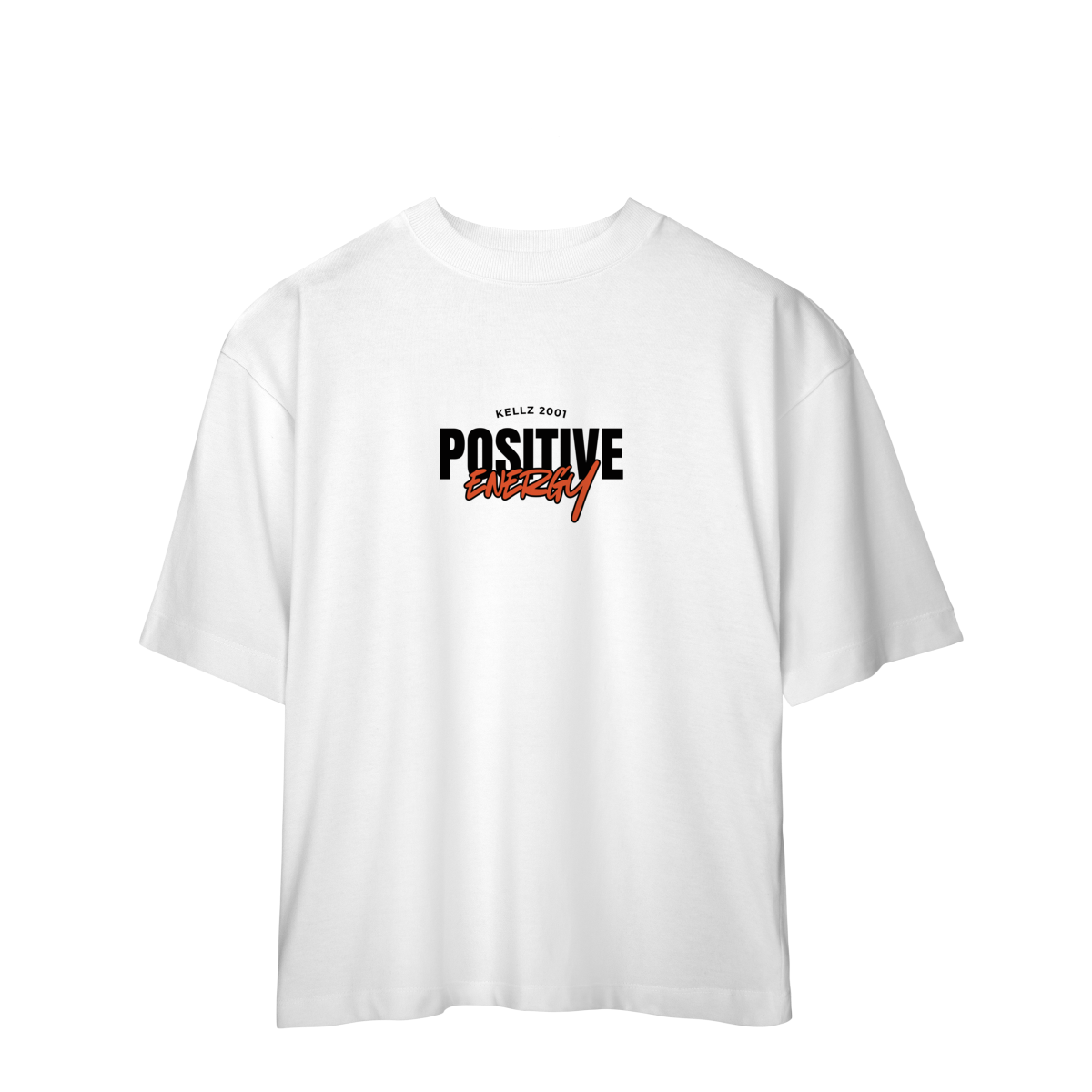 Camiseta Oversized - Energia Positiva