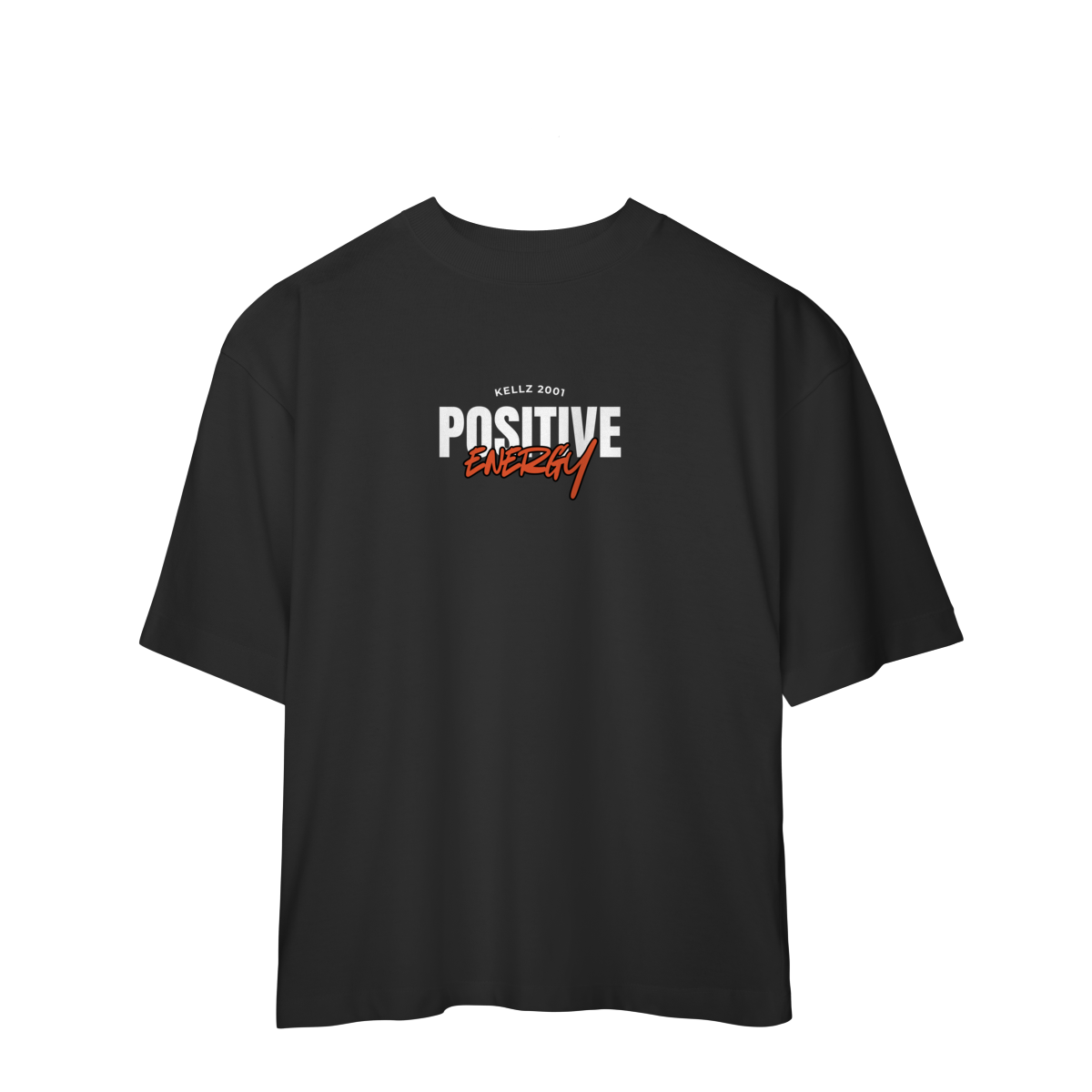 Camiseta Oversized - Energia Positiva