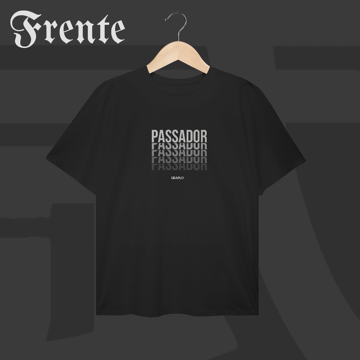 Camiseta Plus Size - Passador | Arte no peito