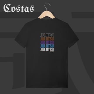 Camiseta T-Shirt - Jiu-Jitsu Ranks | Arte nas costas