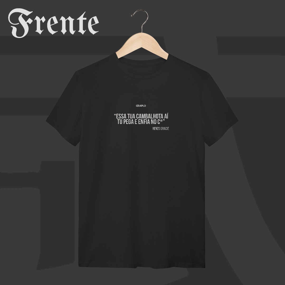 Camiseta T-Shirt - Essa tua cambalhota aí | Arte no peito