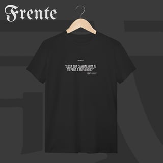 Camiseta T-Shirt - Essa tua cambalhota aí | Arte no peito