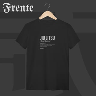Camiseta T-shirt - Dicionário jiu-jitsu | Arte no peito