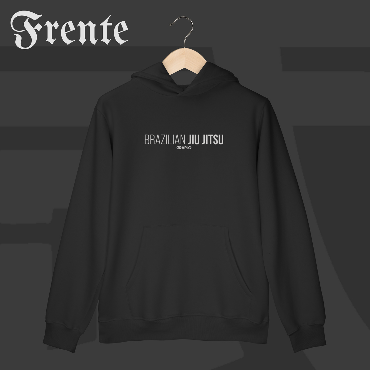 Moletom Canguru - Brazilian Jiu jitsu | Arte no peito