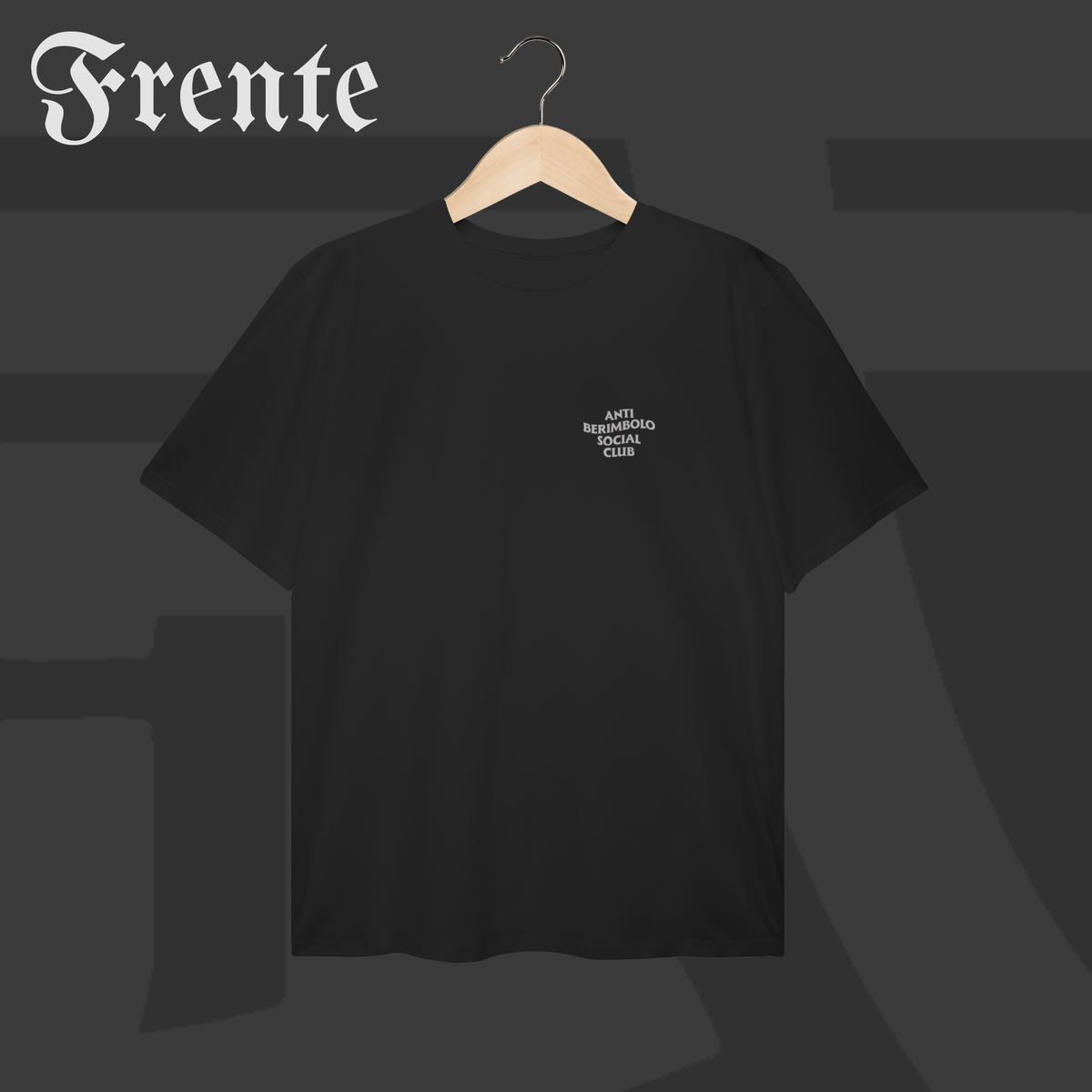 Camiseta Plus Size - Anti berimbolo social club | Arte no peito