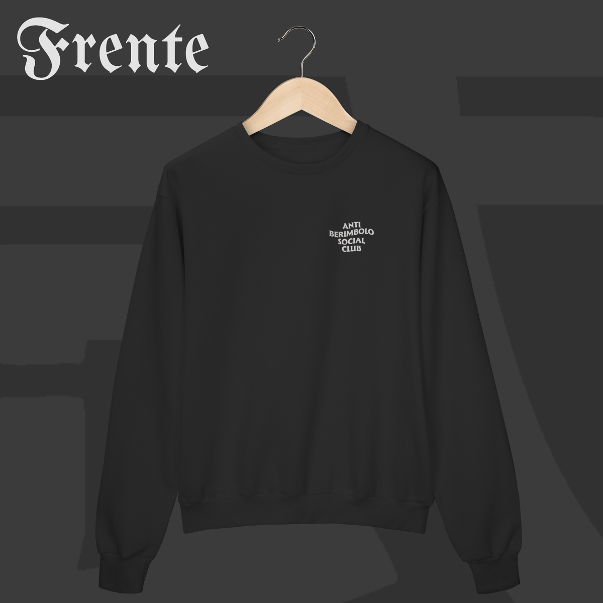 Moletom Fechado - Anti berimbolo social club | Arte no peito
