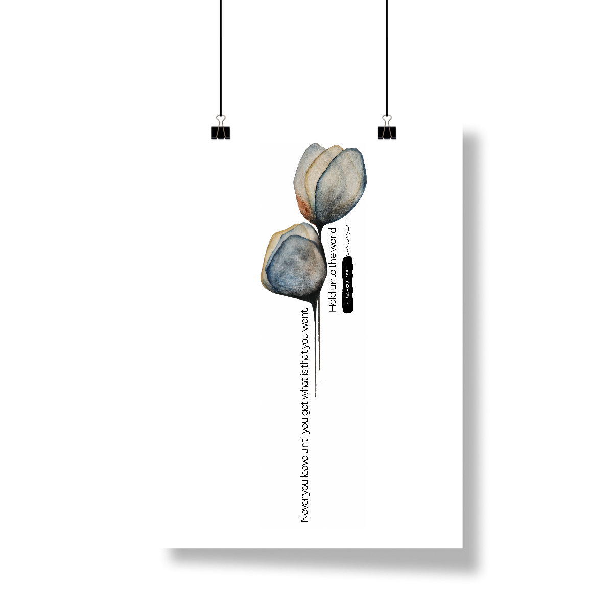 Poster Never You Leave