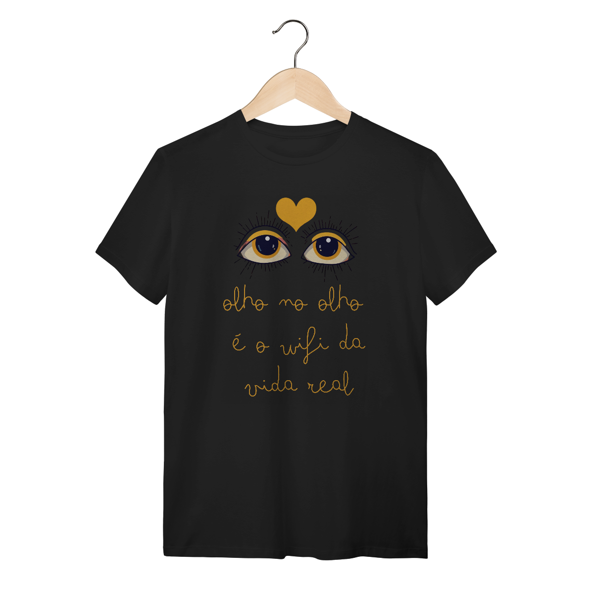 Nome do produto: Camiseta Quality | Olho no Olho