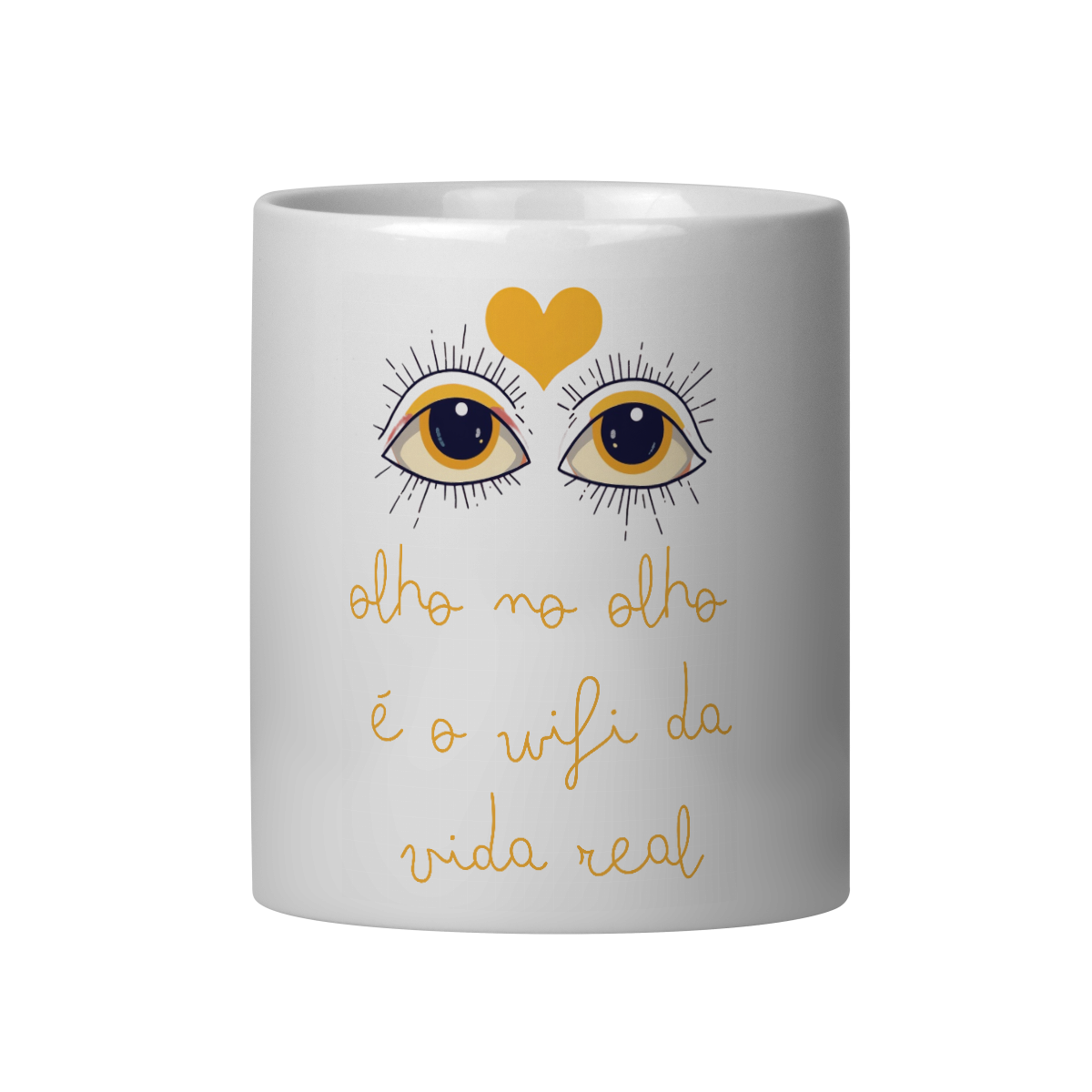 Nome do produto: Caneca | Olho no Olho