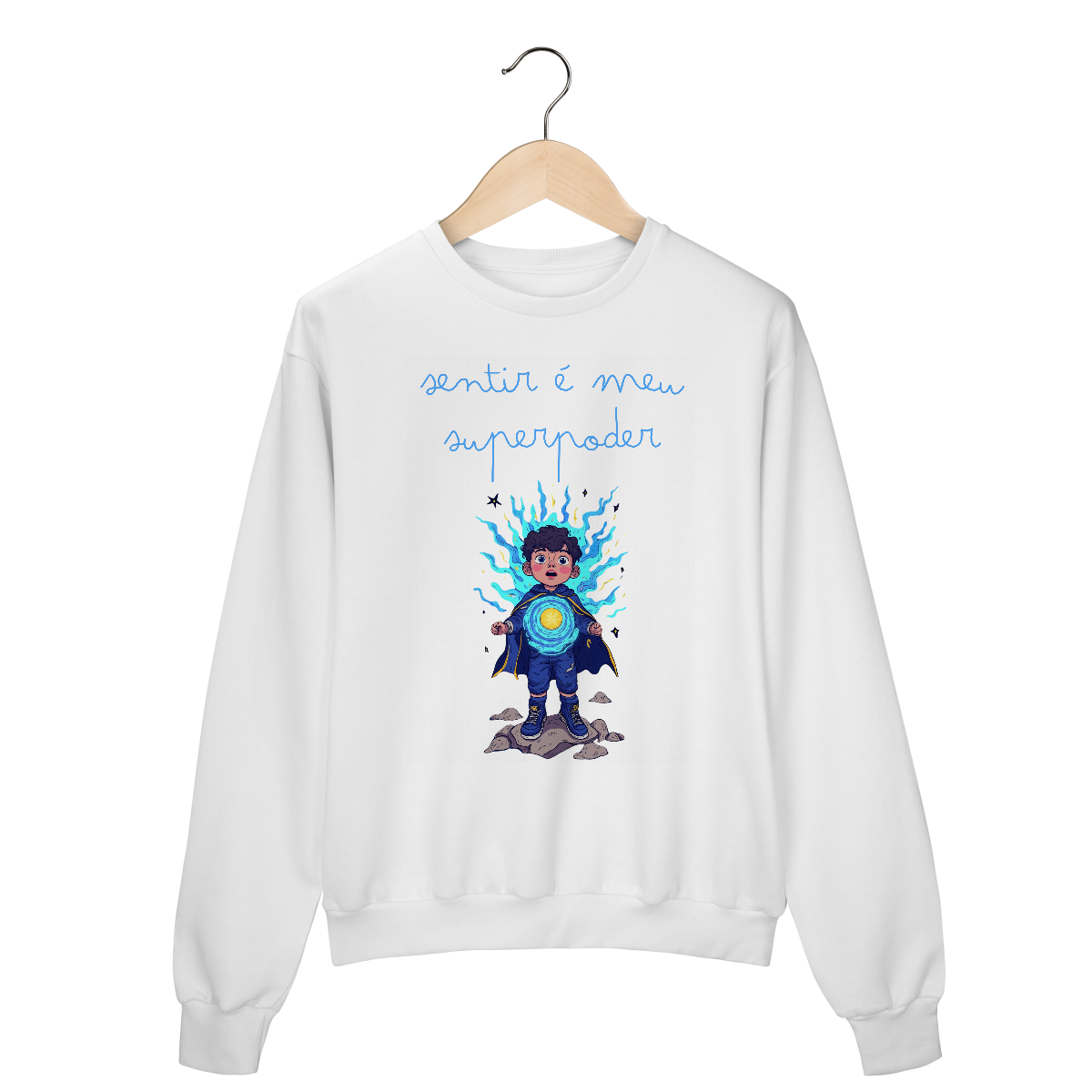 Nome do produto: Moletom Fechado | Superpoder