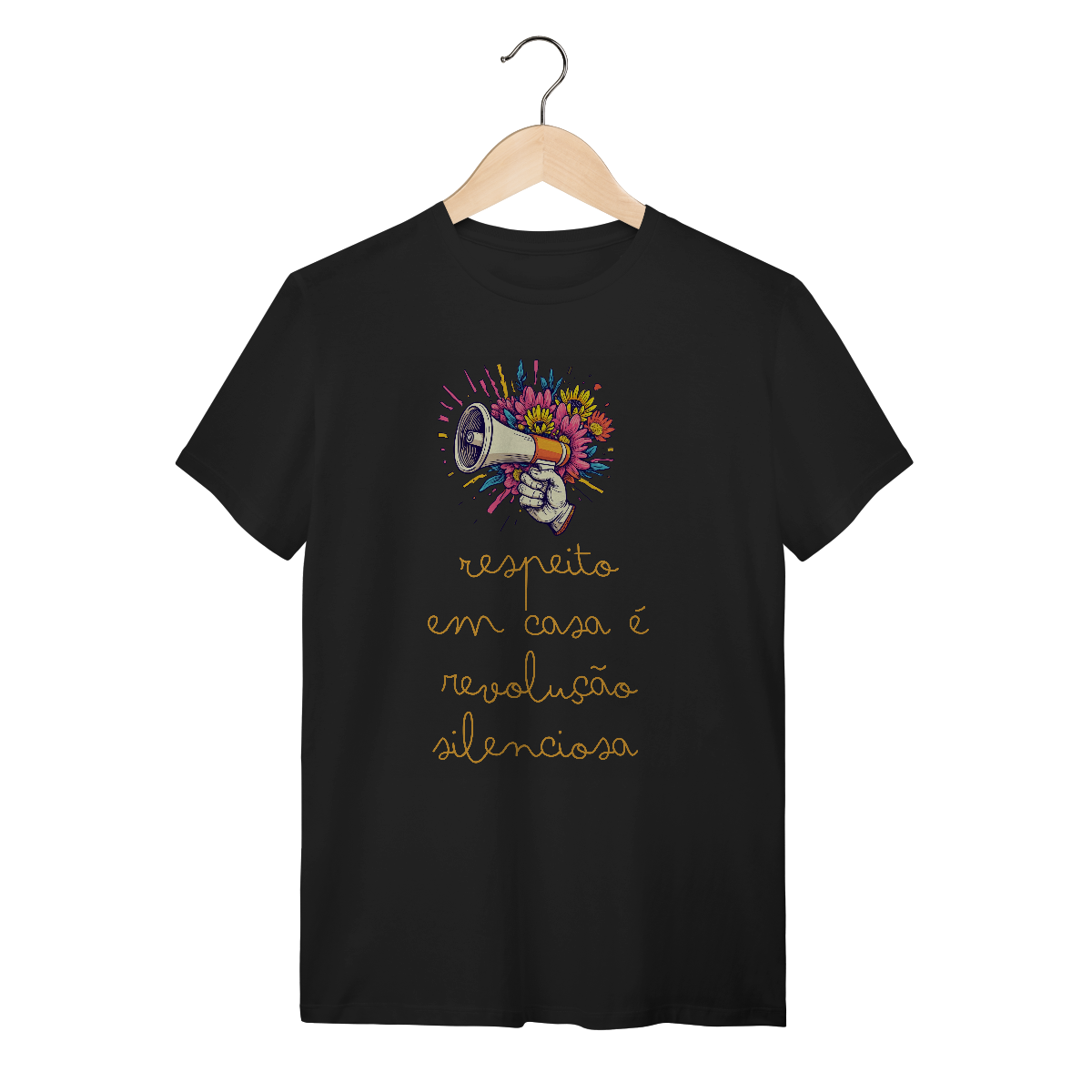 Nome do produto: Camiseta Adulto | Revolução Silenciosa