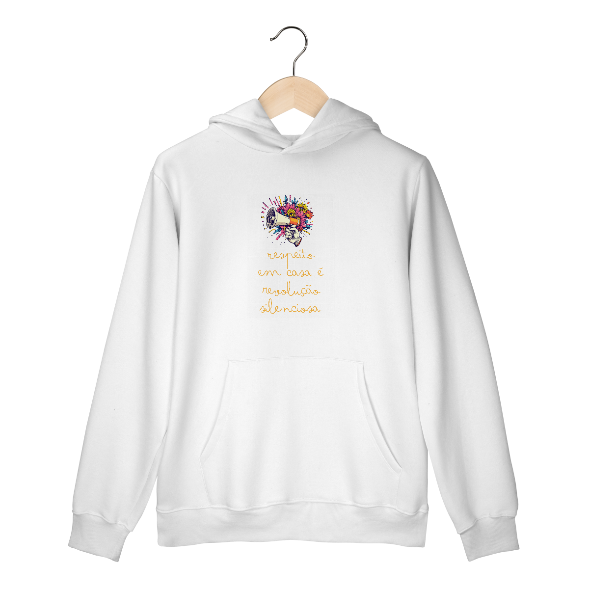 Nome do produto: Moletom Canguru | Revolução Silenciosa