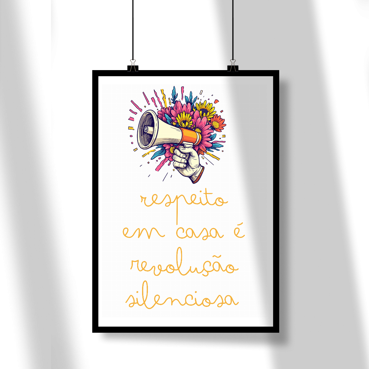 Nome do produto: Poster | Revolução Silenciosa