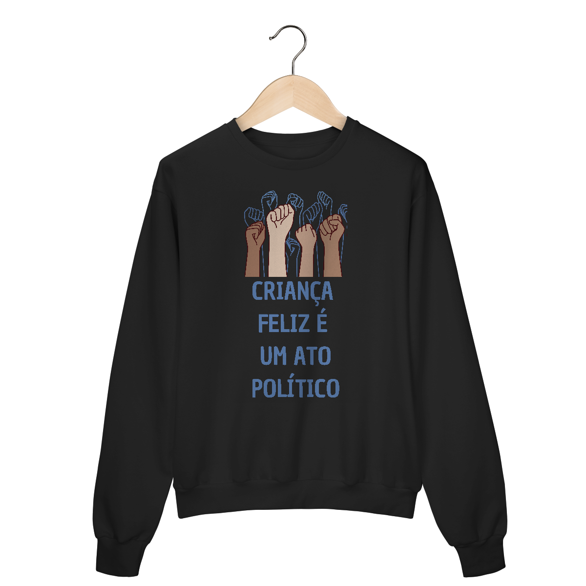 Nome do produto: Moletom Fechado | Ato Político