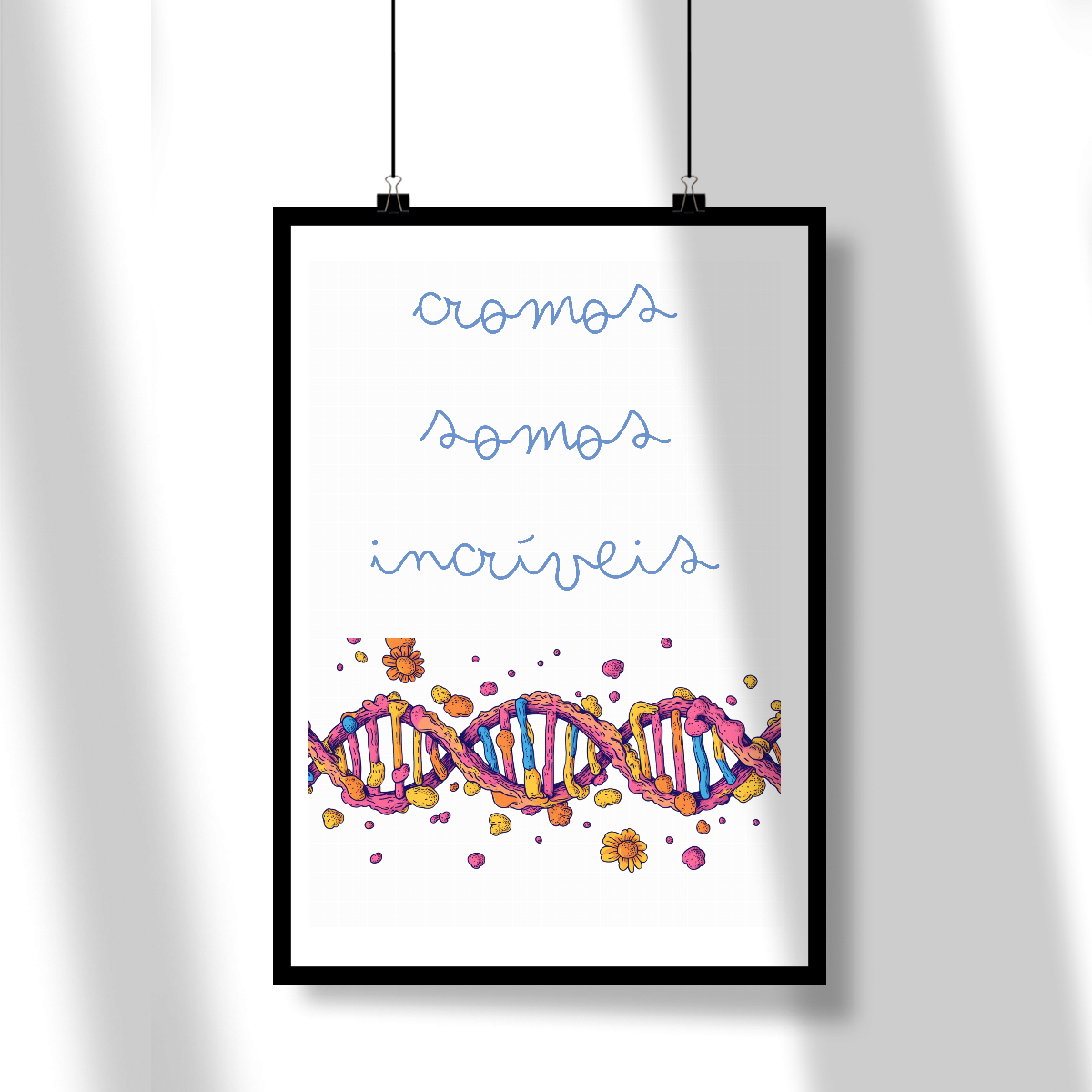 Nome do produto: Poster | Cromossomos Incríveis