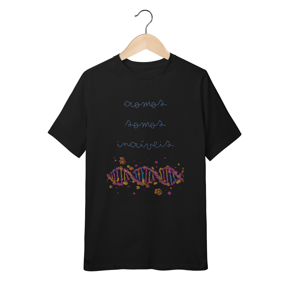 Nome do produto: Camiseta Infantil 10 a 14 | Cromossomos Incríveis