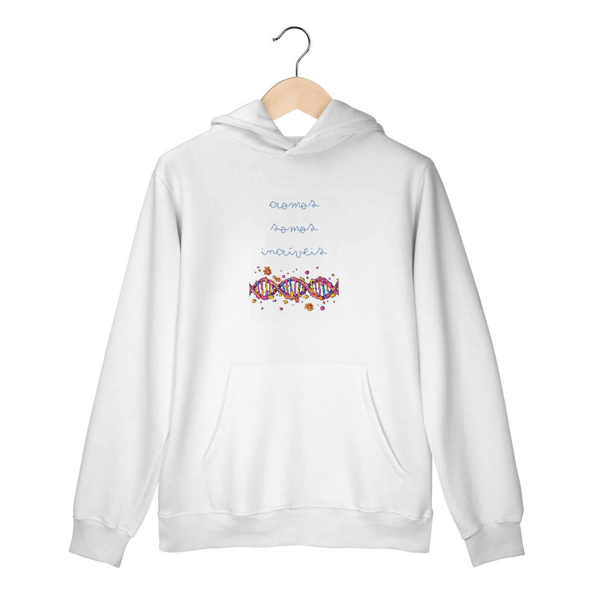 Nome do produto: Moletom Canguru | Cromossomos Incríveis