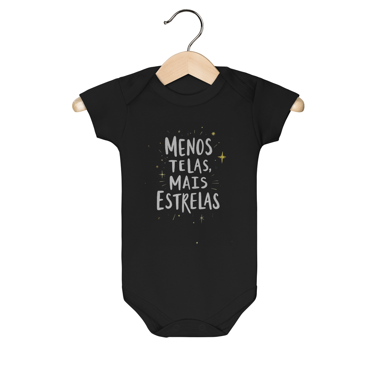 Nome do produto: Body Bebê | Menos Telas, Mais Estrelas