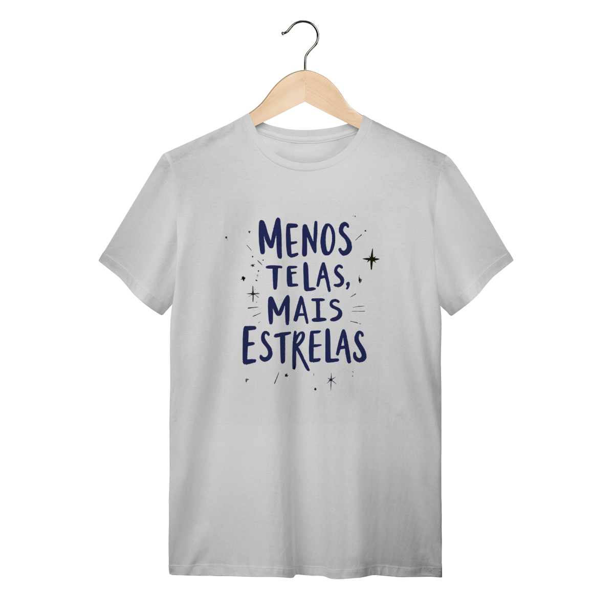 Nome do produto: Camiseta Adulto | Menos Telas, Mais Estrelas