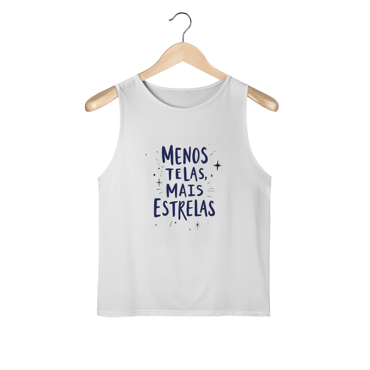 Nome do produto: Regata Masculina UV Sport | Menos Telas, Mais Estrelas