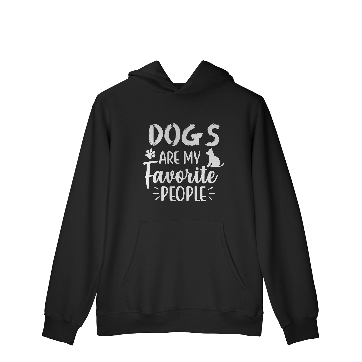 Moletom Prime Canguru - Dogs are my favorite people - B