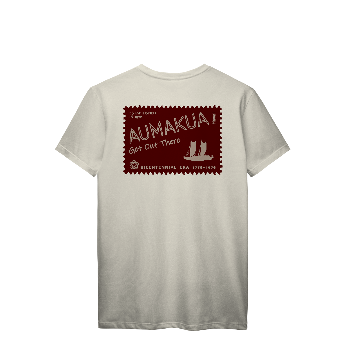  Camiseta Manga Curta Marfim Hokulea