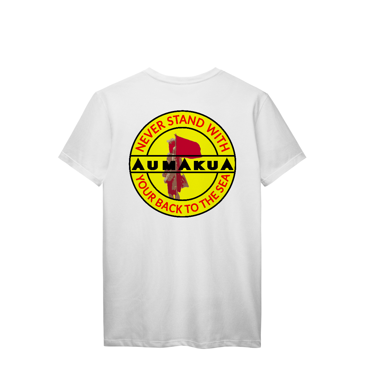 Camiseta Manga Curta Branco LifeGuard Yellow