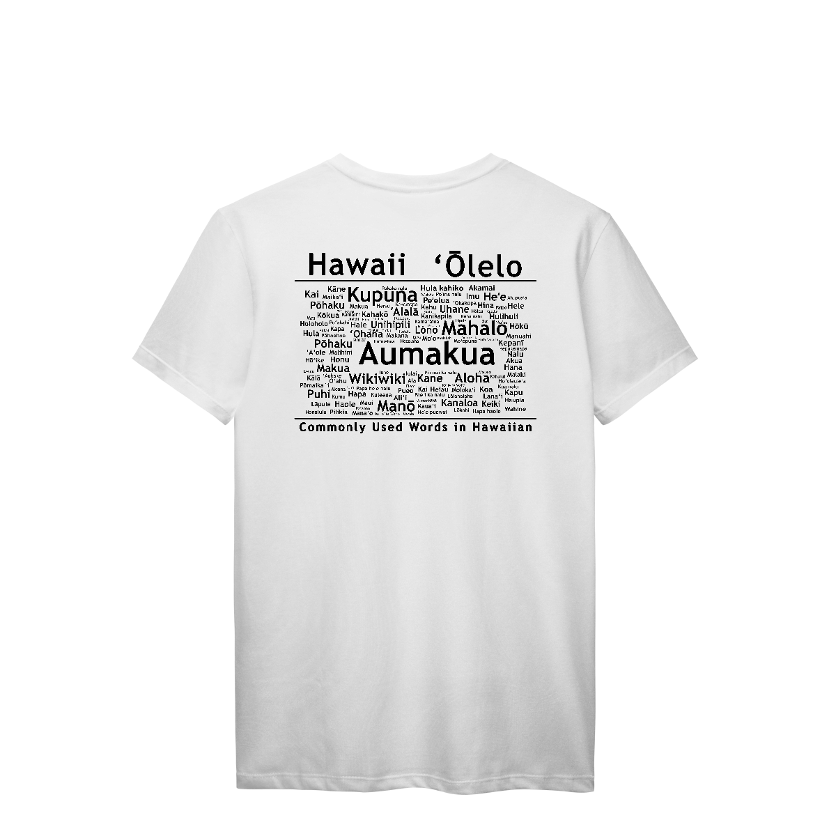 Camiseta Manga Curta Branco Olelo