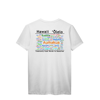 Camiseta Manga Curta Branco Olelo Cores