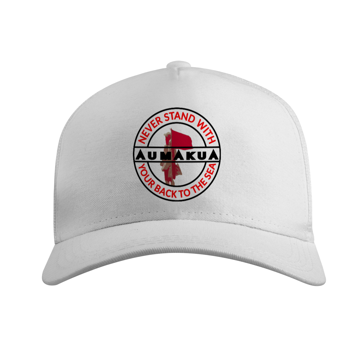 Boné Americano com Tela Branco Lifeguard