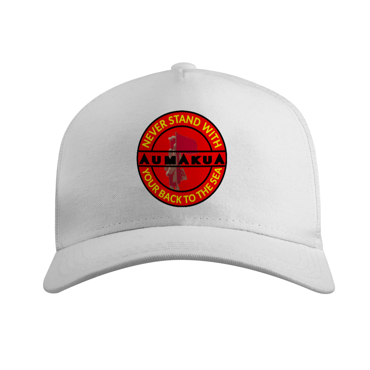 Boné Americano com Tela Branco Lifeguard Red