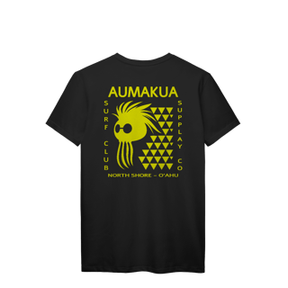 Camiseta Manga Curta Preta Warrior Yellow