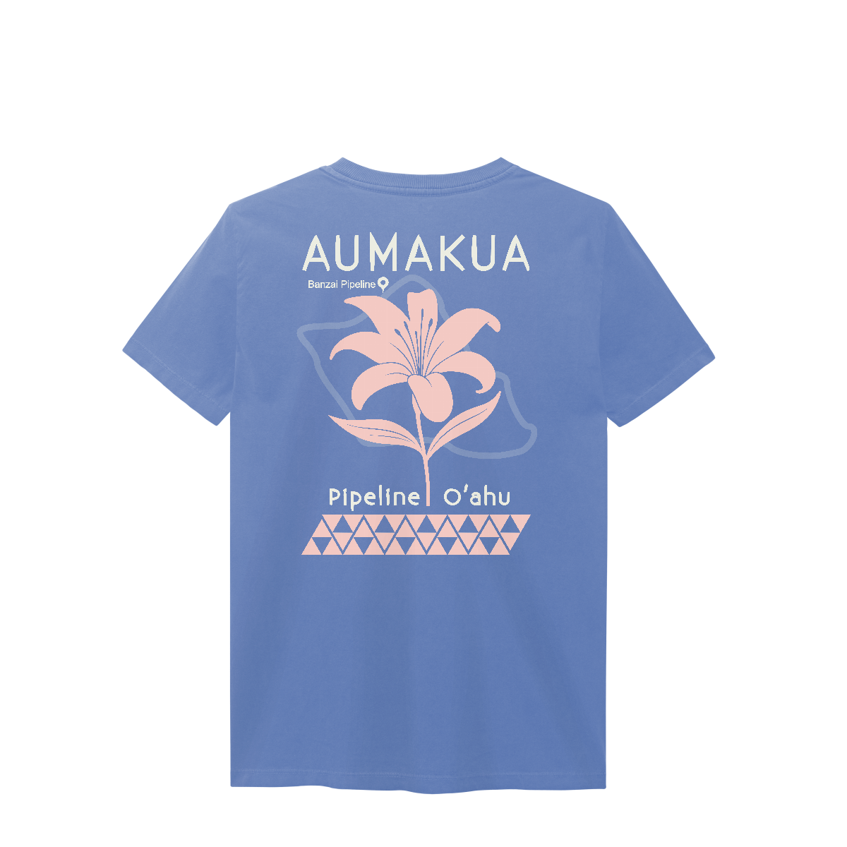 Camiseta Manga Curta Azul-marinho Orquídea