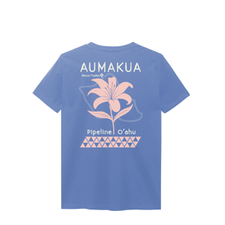 Camiseta Manga Curta Azul-marinho Orquídea